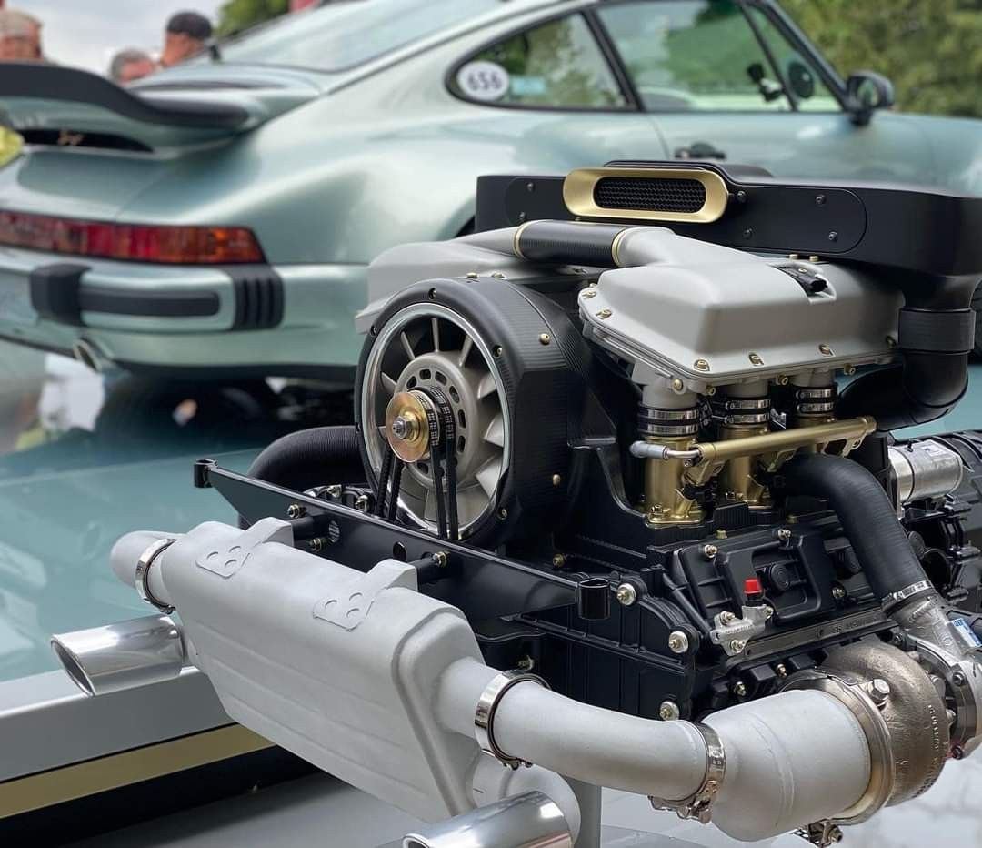 Porsche 356 Engine Bay Restored